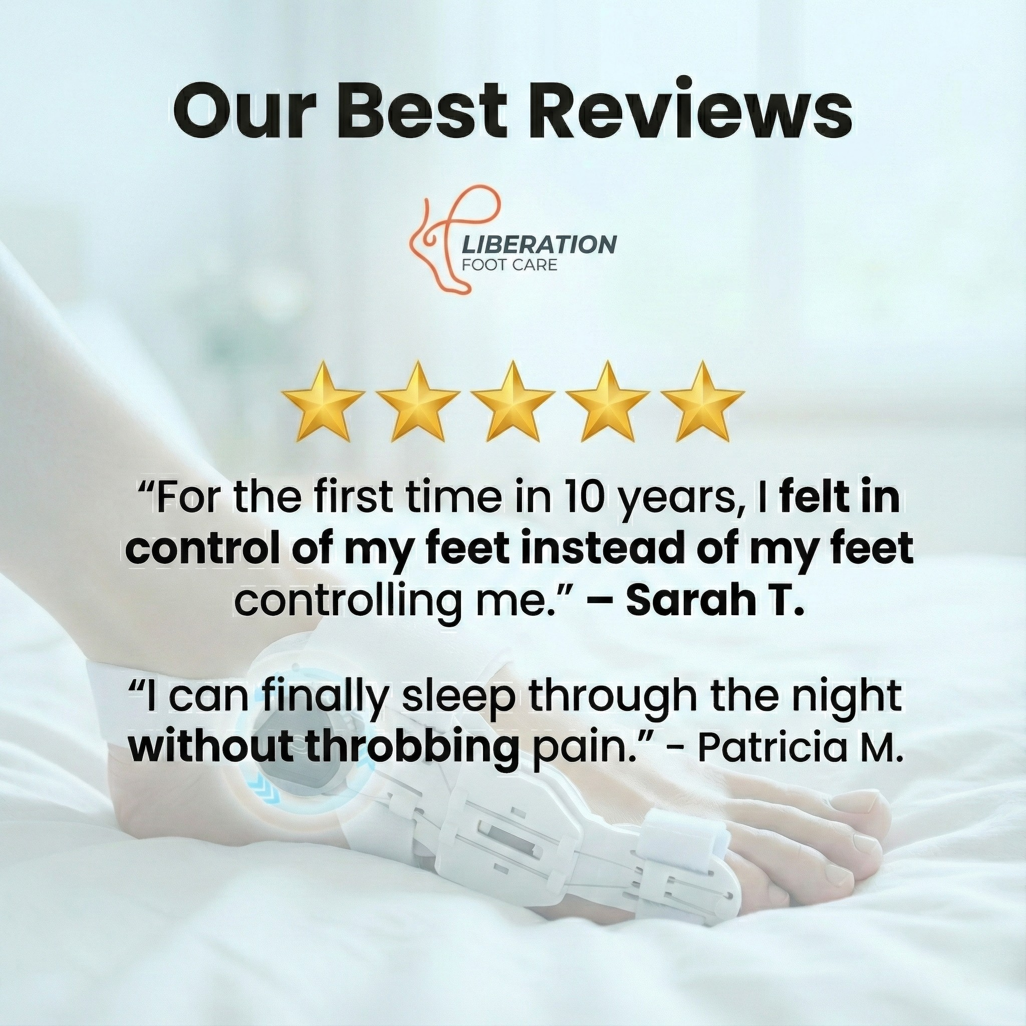 Liberation Progressive Click™ Bunion Correction System